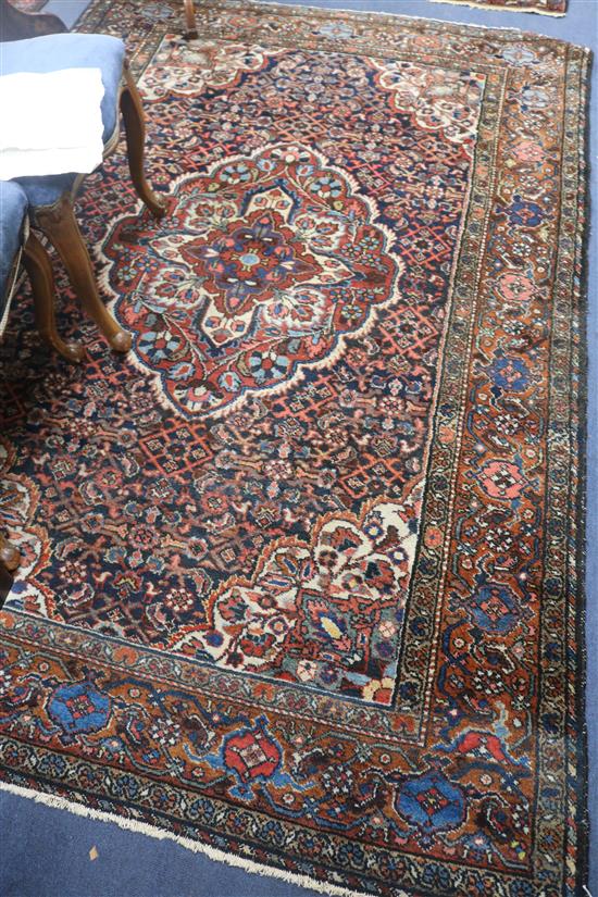 A Persian Borchalo rug, 7ft 4in. x 4ft 11in.